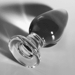 NEBULA SERIES BY IBIZA - MODEL 3 ANAL PLUG BOROSILICATE GLASS TRANSPARENT 11 CM -O- 5 CM - Image 2