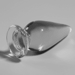 NEBULA SERIES BY IBIZA - MODEL 4 ANAL PLUG BOROSILICATE GLASS CLEAR 11 CM -O- 5 CM - Image 2