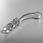 NEBULA SERIES BY IBIZA - MODEL 14 DILDO BOROSILICATE GLASS CLEAR 18.5 CM -O- 3 CM - Image 2
