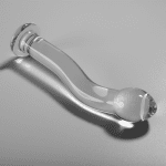 NEBULA SERIES BY IBIZA - MODEL 18 DILDO BOROSILICATE GLASS CLEAR 18.5 CM -O- 3.5 CM - Image 2