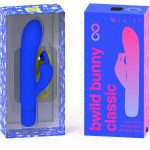 B SWISH - BWILD BUNNY INFINITE CLASSIC RECHARGEABLE VIBRATOR BLUE SILICONE - Image 2