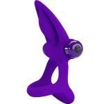 PRETTY LOVE - VIBRATOR RING 10 VIBRATIONS VIOLET SILICONE - Image 2