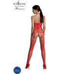 PASSION - ECO COLLECTION BODYSTOCKING ECO BS002 RED - Image 2
