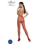 PASSION - ECO COLLECTION BODYSTOCKING ECO S007 RED - Image 2