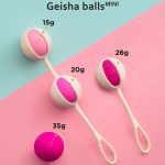 G-VIBE - SET 4 GEISHA BALLS MINI PURPLE - Image 2