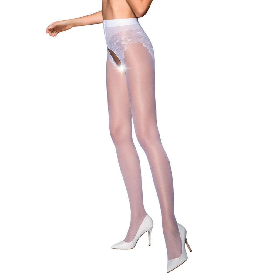 img_153313_7469d99eabbb5a72fc5c976c6ac89b50_1 PASSION - TIOPEN 006 WHITE TIGHTS 3/4 30 DEN - Image 2