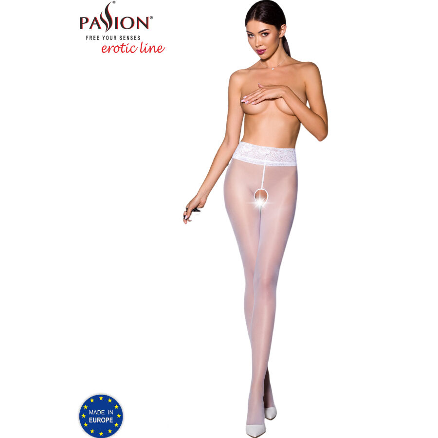 img_153373_5c5ab068f75c389542c2fdd74f0d6088_1 PASSION - TIOPEN 008 WHITE TIGHTS 1/2 30 DEN - Image 1