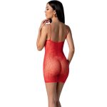 PASSION - BS096 RED BODYSTOCKING ONE SIZE - Image 2