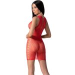 PASSION - BS097 RED BODYSTOCKING ONE SIZE - Image 2