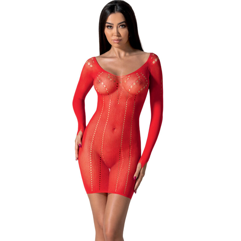 img_154248_69adf0d88a141745badd2e00c3d5406e_1 PASSION - BS101 RED BODYSTOCKING ONE SIZE - Image 1