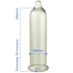 PASANTE - CONDOMS WARMING EFFECT BAG 144 UNITS - Image 2