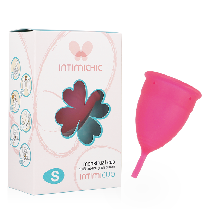 img_155842_2f783847ccb84b3e9090adc00f31125e_1 INTIMICHIC - MENSTRUAL CUP MEDICAL GRADE SILICONE - SIZE S - Image 1