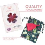 INTIMICHIC - MENSTRUAL CUP MEDICAL GRADE SILICONE - SIZE L - Image 2