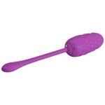 PRETTY LOVE - VIBRATING EGG WITH PURPLE RECHARGEABLE MARINE TEXTURE - Image 2