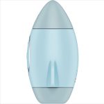 SATISFYER - MISSION CONTROL BLUE SMALL DOUBLE IMPULSE VIBRATOR - Image 2