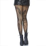 LEG AVENUE - STOCKINGS NET SNAKES BLACK - Image 2