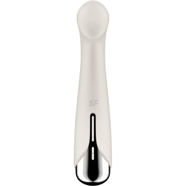 SATISFYER - SPINNING G-SPORT 1 ROTATOR VIBRATOR BEIGE