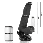 BASECOCK - VIBRADOR ARTICULABLE CONTROL REMOTO NEGRO 21 CM -O- 5 CM - Image 2