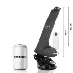 BASECOCK - REALISTIC VIBRATOR REMOTE CONTROL BLACK 19 CM -O- 4 CM - Image 2