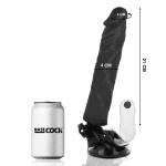 BASECOCK - REALISTIC VIBRATOR REMOTE CONTROL BLACK 21 CM -O- 4 CM - Image 2