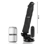BASECOCK - REALISTIC VIBRATOR REMOTE CONTROL BLACK 21 CM -O- 4 CM - Image 2