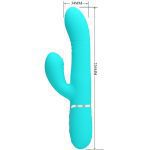 PRETTY LOVE - MULTIFUNCTION G-SPOT VIBRATOR AQUA GREEN - Image 2
