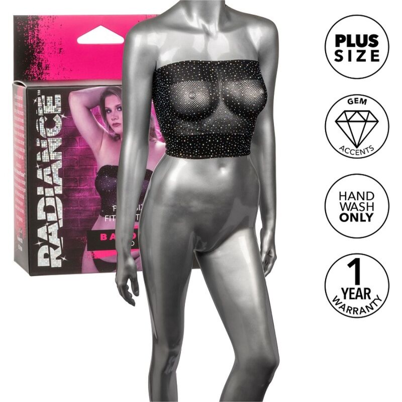 img_165975_2754204fc2538989327bfadfc5c87f46_1 CALEXOTICS - RADIANCE BANDEAU TOP RHINE PLUS SIZE - Image 1