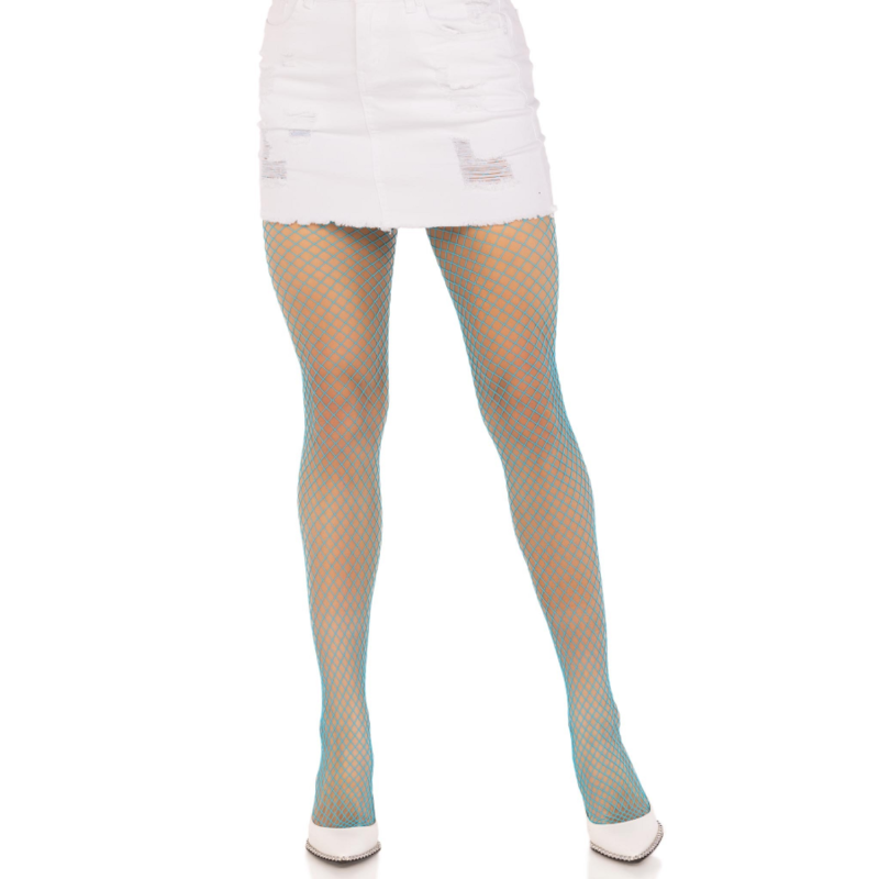 img_167214_abed0970f4407361b789cdd8b39c3207_1 LEG AVENUE - LYCRA FISHNNET PANTYHOSE BLUE - Image 1