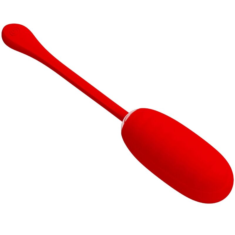 img_169973_01c39067f31d061b98873768b62d21b3_1 PRETTY LOVE - KIRK RECHARGEABLE VIBRATING EGG RED - Image 2
