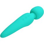 PRETTY LOVE - MEREDITH MASSAGER 12 VIBRATION MODES AQUA GREEN - Image 2