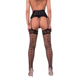 LIVCO CORSETTI FASHION - GARTER BELT + STOCKINGS BLACK - Image 2