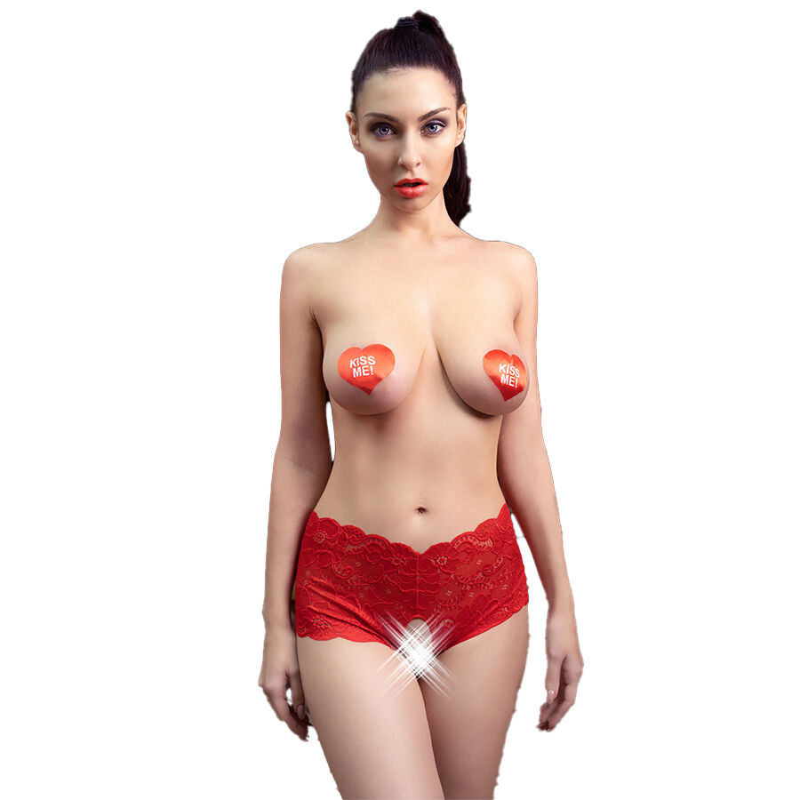 img_172443_5ce0eaf632d097160190dadbc912ff29_1 CHILIROSE - CR 4641 PANTIES CROTCHLESS RED L/XL - Image 1