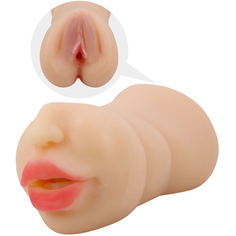 img_172867_07092d62e1187f1cf088ab6c56e16bd5_1 CRAZY BULL - ZOEY VAGINA-SHAPED MASTUBADOR DUAL ENTRY - Image 1