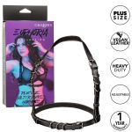 CALEXOTICS - EUPHORIA PLUS SIZE HALTER BUCKLE HARNESS BLACK - Image 2