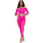 CHILIROSE - CR 4632 TOP & PANT FUCHSIA S/L