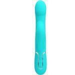 PRETTY LOVE - RABBIT VIBRATOR PEARLS AQUA GREEN - Image 2