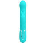 PRETTY LOVE - COALE RABBIT VIBRATOR PEARLS AQUA GREEN - Image 2