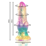EPIC - IRIS DILDO WITH RAINBOW TESTICLES OF PLEASURE - Image 2