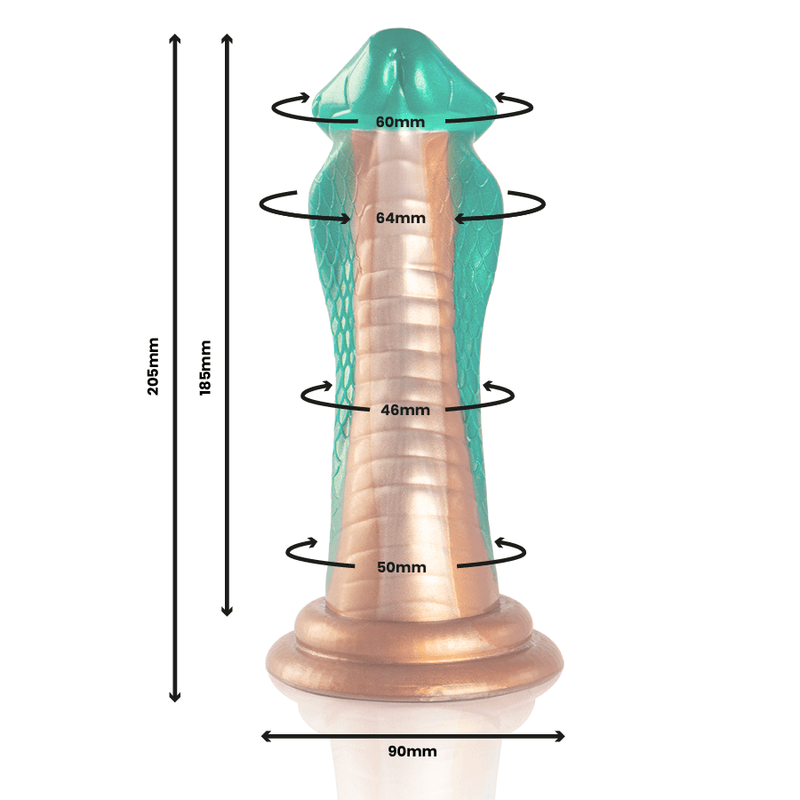 img_176582_5fedf0498e1715524d3419d3aaf62ce0_1 EPIC - PYTHON DILDO COBRA GREEN - Image 2