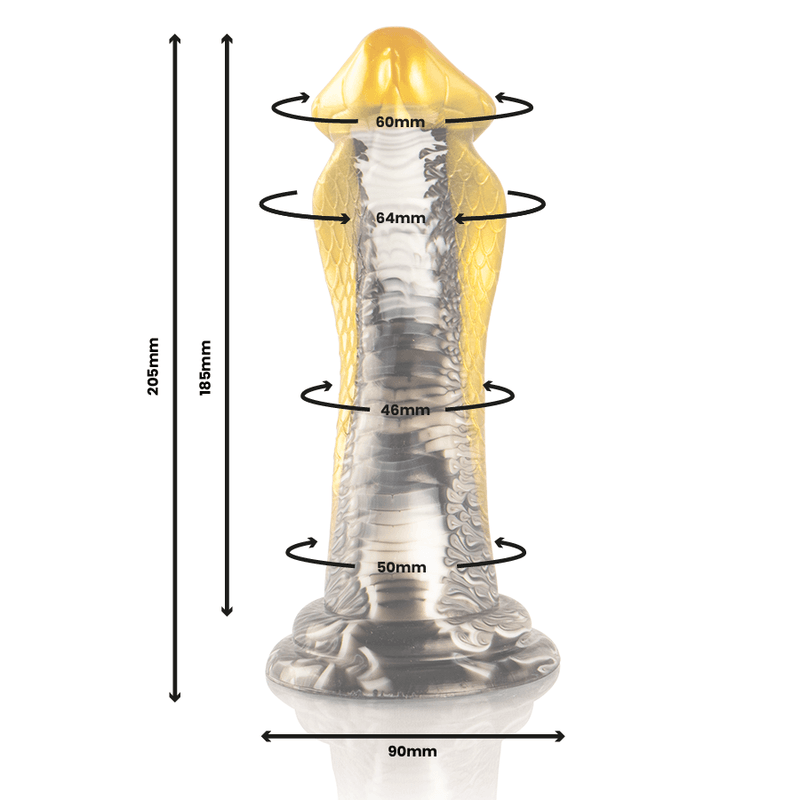 img_176586_50bb12c164373bac695645ff216fe378_1 EPIC - DRAKON DILDO YELLOW COBRA - Image 2