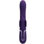 PRETTY LOVE - MULTIFUNCTION RABBIT VIBRATOR 4 IN 1 BUTTERFLY PURPLE - Image 2