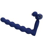 PRETTY LOVE - AJMAL VIBRATING RING WITH PLUG BLUE - Image 2