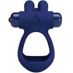 PRETTY LOVE - FRANCISCO DOUBLE VIBRATING RING RABBIT BLUE - Image 2