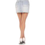LEG AVENUE - MULTICOLOR CROCHET STOCKINGS - Image 2