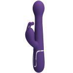 PRETTY LOVE - DEJON RABBIT VIBRATOR 3 IN 1 MULTIFUNCTION PURPLE - Image 2