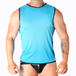 MACHO - BLUE T-SHIRT L/XL