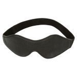 CALEXOTICS - NOCTURNAL EYE MASK PVC LEATHER BLACK - Image 2