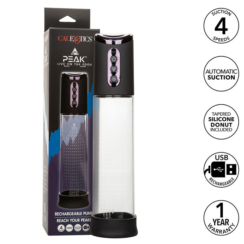 img_185823_e75abb92c4ba1406f7e2c83f42622b30_1 CALEXOTICS - PEAK STIMULATING WAVE PUMP 4 SPEED BLACK - Image 1