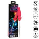 CALEXOTICS - SOUTHERN LIGHTS LIGHT UP ANAL PLUG 10 VIBRATIONS SILICONE PINK