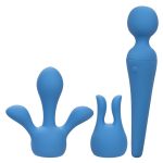 CALEXOTICS - COUTURE KIT VIBRATOR WAND 10 VIBRATIONS BLUE - Image 2